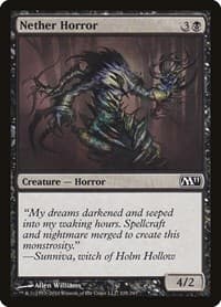 Nether Horror - Magic 2011 (M11) - Magic: The Gathering card