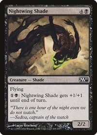 Nightwing Shade - Magic 2011 (M11) - Magic: The Gathering card