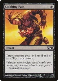 Stabbing Pain - Magic 2011 (M11) - Magic: The Gathering card