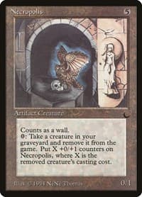 Necropolis - The Dark - Magic: The Gathering card