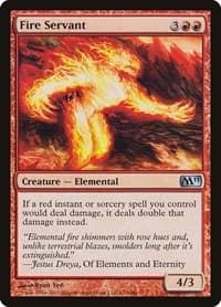 Fire Servant - Magic 2011 (M11) - Magic: The Gathering card