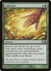 Cultivate - Magic 2011 (M11) - Magic: The Gathering card