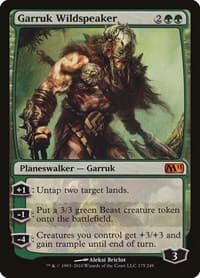 Garruk Wildspeaker - Magic 2011 (M11) - Magic: The Gathering card