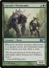 Garruk's Packleader - Magic 2011 (M11) - Magic: The Gathering card