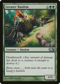 Greater Basilisk - Magic 2011 (M11) - Magic: The Gathering card
