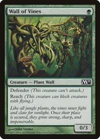 Wall of Vines - Magic 2011 (M11) - Magic: The Gathering card
