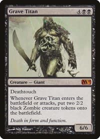 Grave Titan - Magic 2011 (M11) - Magic: The Gathering card