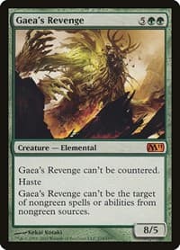 Gaea's Revenge - Magic 2011 (M11) - Magic: The Gathering card