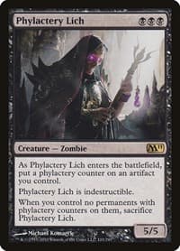 Phylactery Lich - Magic 2011 (M11) - Magic: The Gathering card