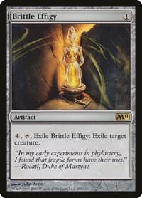 Brittle Effigy - Magic 2011 (M11) - Magic: The Gathering card