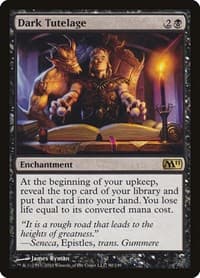 Dark Tutelage - Magic 2011 (M11) - Magic: The Gathering card