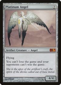 Platinum Angel - Magic 2011 (M11) - Magic: The Gathering card