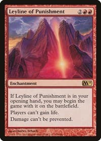 Leyline of Punishment - Magic 2011 (M11) - Magic: The Gathering card