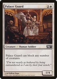 Palace Guard - Magic 2011 (M11) - Magic: The Gathering card