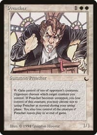 Preacher - The Dark - Magic: The Gathering card