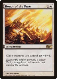 Honor of the Pure - Magic 2011 (M11) - Magic: The Gathering card