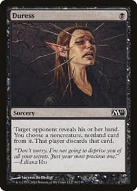 Duress - Magic 2011 (M11) - Magic: The Gathering card
