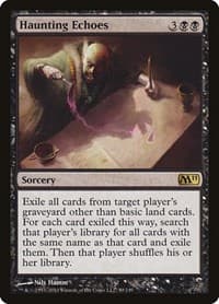 Haunting Echoes - Magic 2011 (M11) - Magic: The Gathering card