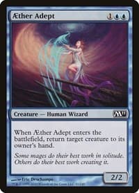 Aether Adept - Magic 2011 (M11) - Magic: The Gathering card
