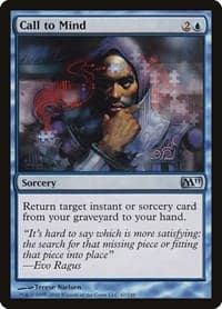 Call to Mind - Magic 2011 (M11) - Magic: The Gathering card