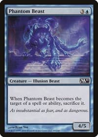 Phantom Beast - Magic 2011 (M11) - Magic: The Gathering card