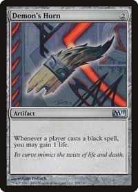 Demon's Horn - Magic 2011 (M11) - Magic: The Gathering card