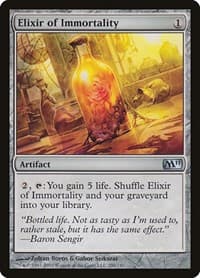 Elixir of Immortality - Magic 2011 (M11) - Magic: The Gathering card