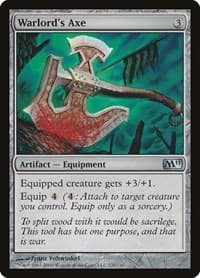 Warlord's Axe - Magic 2011 (M11) - Magic: The Gathering card