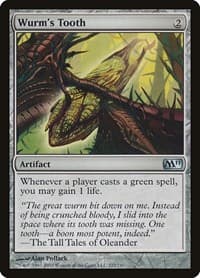 Wurm's Tooth - Magic 2011 (M11) - Magic: The Gathering card