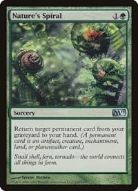 Nature's Spiral - Magic 2011 (M11) - Magic: The Gathering card