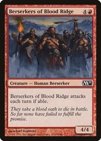 Berserkers of Blood Ridge - Magic 2011 (M11) - Magic: The Gathering card