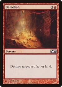 Demolish - Magic 2011 (M11) - Magic: The Gathering card