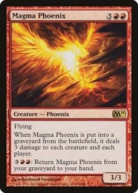Magma Phoenix - Magic 2011 (M11) - Magic: The Gathering card
