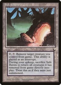 Safe Haven - The Dark - Magic: The Gathering card