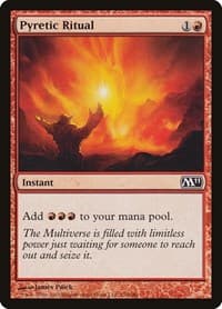 Pyretic Ritual - Magic 2011 (M11) - Magic: The Gathering card