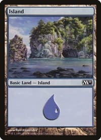 Island (234) - Magic 2011 (M11) - Magic: The Gathering card