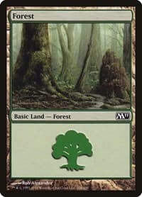Forest (246) - Magic 2011 (M11) - Magic: The Gathering card