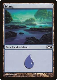 Island (235) - Magic 2011 (M11) - Magic: The Gathering card
