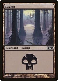Swamp (239) - Magic 2011 (M11) - Magic: The Gathering card
