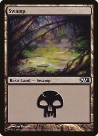 Swamp (241) - Magic 2011 (M11) - Magic: The Gathering card