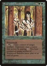 Scarwood Bandits - The Dark - Magic: The Gathering card