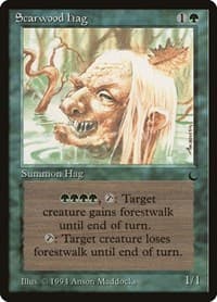 Scarwood Hag - The Dark - Magic: The Gathering card