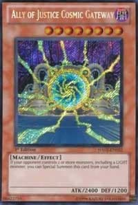 Ally of Justice Cosmic Gateway - Hidden Arsenal 2 - YuGiOh card