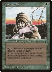 Scavenger Folk - The Dark - Magic: The Gathering card