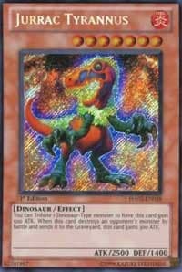 Jurrac Tyrannus - Hidden Arsenal 2 - YuGiOh card