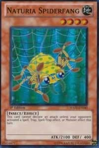 Naturia Spiderfang - Hidden Arsenal 2 - YuGiOh card