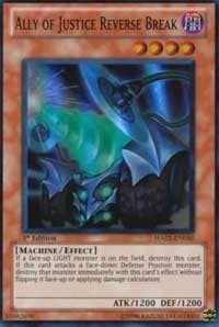 Ally of Justice Reverse Break - Hidden Arsenal 2 - YuGiOh card