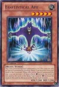Egotistical Ape - Duelist Revolution - YuGiOh card
