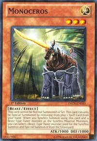 Monoceros - Duelist Revolution - YuGiOh card