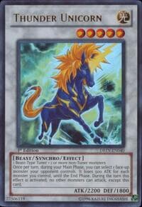Thunder Unicorn - Duelist Revolution - YuGiOh card